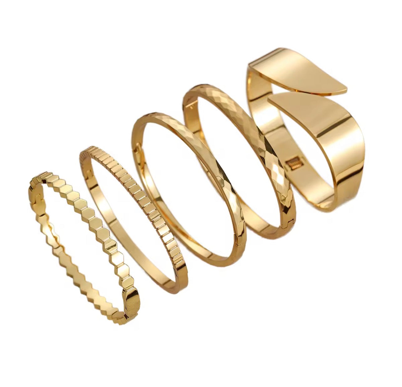 Seeds Planted Bangle Stack  | SHE the Brand