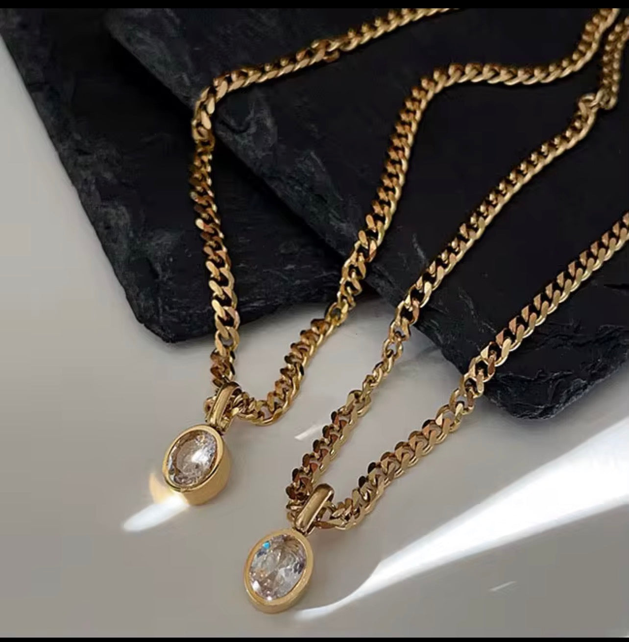 Anointed Light Pendant | Gold Crystal Necklace | Faith-Inspired Jewellery | SHE the Brand